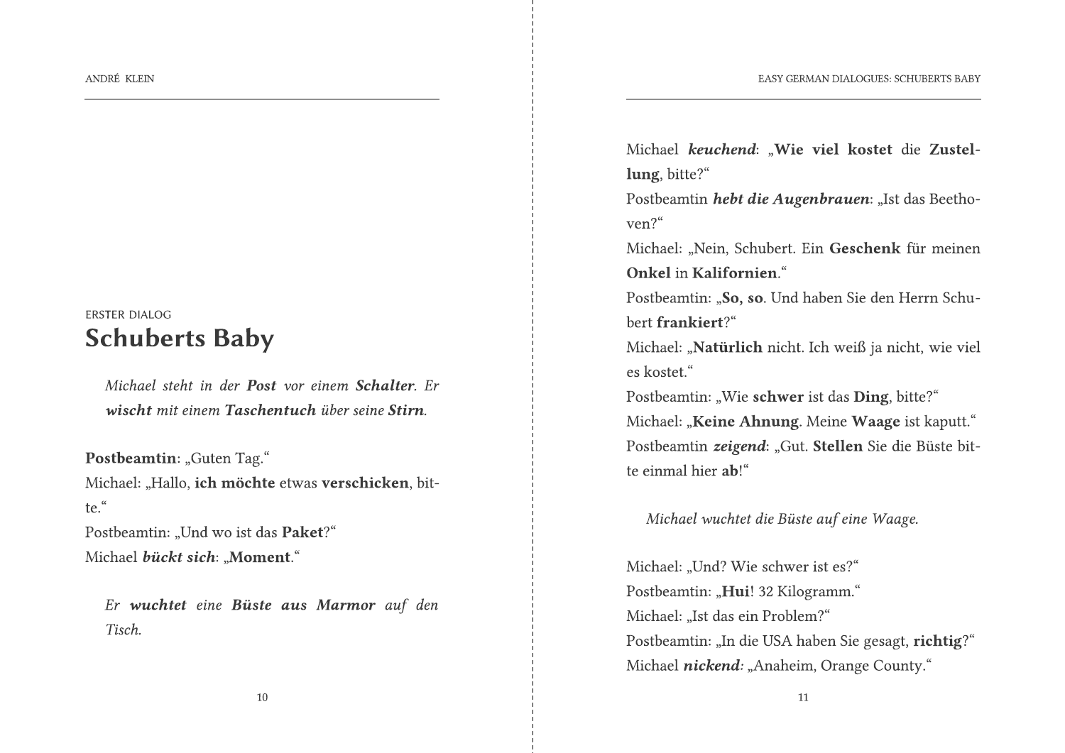 German Dialogues Telegraph